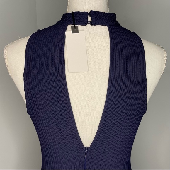 *ASTR* The Label Nordstrom Navy Ribbed Bodycon Dress NWT - Picture 7 of 14